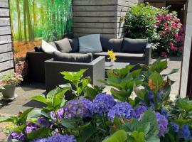 Tiny house met tuin en 2 fietsen in Putten op de Veluwe, h&aacute;zik&oacute; Puttenben