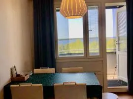 Two bedroom apartment Best view to the sea Glassed Balcony FREE PRIVATE PARKING