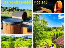 Agroturystyka na Jurze Jacuzzi Sauna Beczka