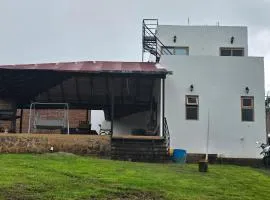 Cabaña, Terraza, Casa, Campo