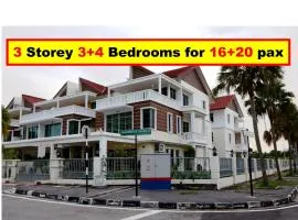 Near Gurney 3-Storey Event Hse by Felice Homestay