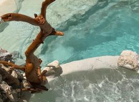 Casa Yaxunah、Yaxunáのホットタブ付きホテル