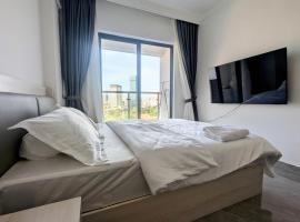 Claudio Homestay - 11th Floor - City Views - 55 UHD TV, logement avec cuisine &agrave; Phnom Penh