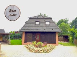 Ferienhaus ANDON Alfsee Rieste 10 Personen und 2 Babys, khách sạn ở Rieste