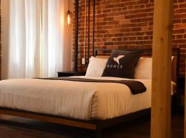 Maison &Eacute;vang&eacute;line by Bower Boutique Hotels, vie&scaron;butis su vietomis automobiliams mieste Monktonas