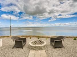 Serene Lakefront Standish Home with Fire Pit and Grill, hotel in Standish