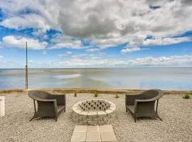 Serene Lakefront Standish Home with Fire Pit and Grill