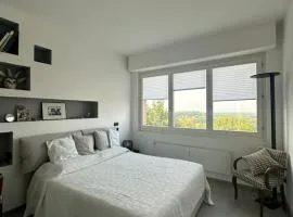 Modern flat with a stunning view in Cuneo center