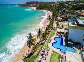 Flat Beira Mar com Varanda Gourmet - Praia de Tabatinga