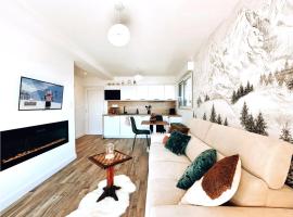 Chalet 4 pers confort 100mdespistes St Lary 4 étoiles, cabin in Saint-Lary-Soulan