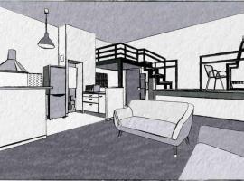 Loft calme et accueillant Metro Hoche Paris, Hotel in Le Pré-Saint-Gervais