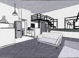 Loft calme et accueillant Metro Hoche Paris