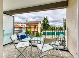 Moulin à Vent A14 - Appt pour 4 avec balcon