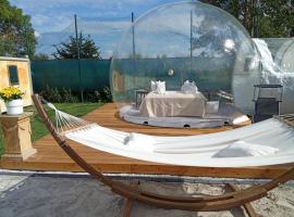 Bubble Tent & Private Wellness Schloss Krugsdorf, lều trại sang trọng ở Krugsdorf