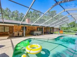 Lutz Home with Game Room 7 Mi to Adventure Island!