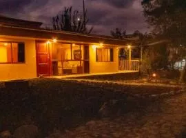 Linda casa rodeada de naturaleza