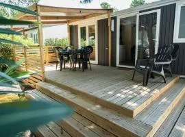 Mobilhome dans camping 4 étoiles