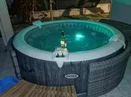 charmante Villa avec Jacuzzi, jardin et BBQ