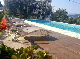 Villa Lazzarini Imperia Appartamento Franco in villa con piscina condivisa