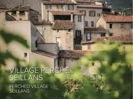 Au cœur de Seillans, charmant logement, grande terrasse et panorama