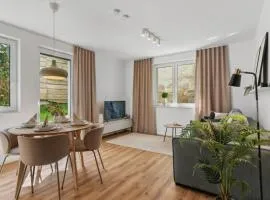 Modernes Apartment Bielefeld Zentrum,Parkplatz, Terrasse & kontaktloser Check-in