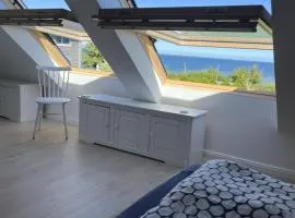 Ferienhaus Steilküste mit Meerblick