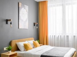Modern апарт-отель, напротив Ботанического Сада, hotel cerca de Aeropuerto Internacional de Astaná - NQZ, Astaná