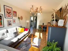 Vintage House z widokiem na morze