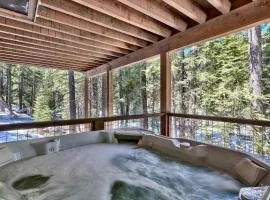 Lx22 Lake Tahoe north shore 4 bed cabin hot tub