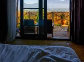 Khaya Nzuri Romantic Hilltop Cabin with Virunga Views