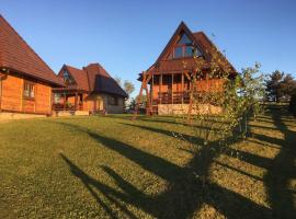 Mašine kolibe, σαλέ σε Kaludjerske Bare