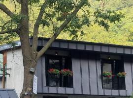 Pensiunea Casa Dimitrios-Baile Herculane -Casă Boemă cu vedere la munte apă atmosferă intimă, acomoda&ccedil;&atilde;o com onsen em Băile Herculane