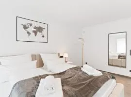 TOP Apartments - Stilvolle Wohnung mit Loggia im Stadtzentrum - Kingsize Bett - Smart TV - Netflix - 60qm - 24h Check-In