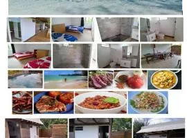 Mara'ai le spot Tubuai, Chambre Triple Deluxe Mahu SDB Privée avec piscine