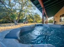 Stylish Country Cowboy Home with Hot Tub on 20 Acres