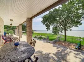 Lakefront Eufaula Escape with Dock and Private Beach!