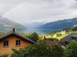 Dream vacation apartment easy to arrive with viewa, hotel v destinaci Spiez