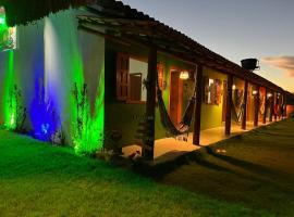 Pousada Recanto do Rio, Jambreiro, Caraiva、ポルト・セグロのホテル