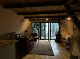 A-Frame Bakhmaro, chal&eacute; alpino em Chʼkhakoura