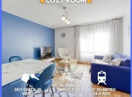 Cozy Room Proche Paris & Bercy 2