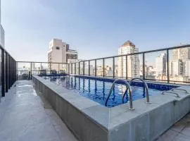 Share Consolação by Viva - Prédio completo na Consolação com piscina no rooftop próx ao Mackenzie