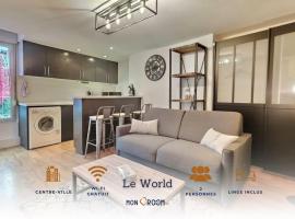 World studio proche gare et commerces ~ Mon Groom, hotel in Sainte-Savine