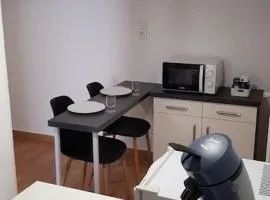 Studio meublé en sous-sol en plein centre ville