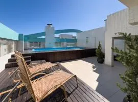Piscina, churrasqueira, garagem, sauna e academia!