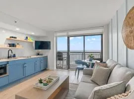 Modern Oceanfront 1 Bedroom Condo, Prime Location, Stunning Views at Beach Cove Resort