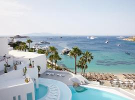 Mykonos Blu, A Grecotel Resort to Live, plážový hotel v destinaci Psarou