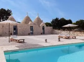 Trulli Fortunato private, heated swimming pool