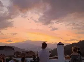 Magic Jardín Hostel - Patio, Balcony & Rooftop