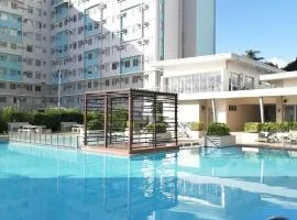 Mountain View Studio Marina Spatial Dumaguete - WiFi 300 Mbps, Pool, Gym