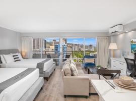 Waikiki City View at the Ilikai, Close to Beach，檀香山的分租公寓